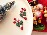 Christmas Candy Cane Clay Cutter, Polymer Clay Earring Maker, PLA 3D Printed Tool