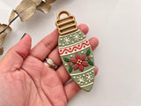 Big Christmas Light Bulb Coaster Trinket Cutter, Christmas Bulb Polymer Clay Cutter, Coaster & Trinket Dish Cutter, Christmas  Cutter