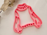 Big Sweater Coaster Trinket Cutter, Sweater Polymer Clay Cutter, Coaster / Trinket Dish Cutter, Christmas Ornament Cutter, Cookie & Fondant
