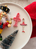Christmas Ballerina Clay Cutter, Polymer Clay, Cookie, Fondant (3D Printed)