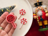 Christmas Lolly Clay Cutter, Polymer Clay Earring & Charm Maker (PLA)