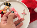 Christmas Ballerina Clay Cutter, Polymer Clay, Cookie, Fondant (3D Printed)