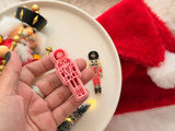 Christmas Nutcracker Clay Cutter, PLA Polymer Clay, Cookie & Fondant Tool