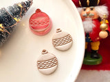 Christmas Bauble Clay Cutter, Polymer Clay Ornament Maker (PLA)