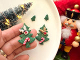 Christmas Tree Polymer Clay Cutter, PLA 3D Printed, Festive Earring Charm Maker