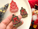 Christmas Train Polymer Clay Cutter, PLA 3D Printed, Festive Earring Charm Maker