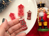 Santa’s Mail Clay Cutter, Christmas Santa Polymer Clay Cutter, Christmas Earring Cutter, Cookie & Fondant Cutter