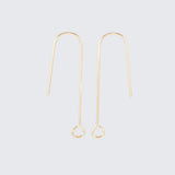 1 pair (2pcs) , Brass Earring Hooks, with Horizontal Loop, Cadmium Free, Nickel Free, Lead Free, Real 18K Gold Plated