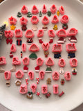 Christmas Stud Polymer Clay Cutter, PLA 3D Printed, Holiday Earring & Charm Making