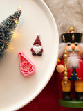 Christmas Gnome Polymer Clay Cutter, PLA 3D Printed, Festive Earring Charm Maker