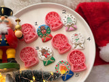Christmas Snow Globe Polymer Clay Cutter, PLA Cookie Dough Fondant Tool