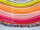 1 Strand, 8mm, Heishi Beads, Environmental Handmade Polymer Clay Beads, Disc/Flat Round