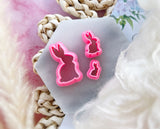 Easter Bunny Shape Collection Polymer Clay  Cutter | Fondant Cutter | Cookie Cutter