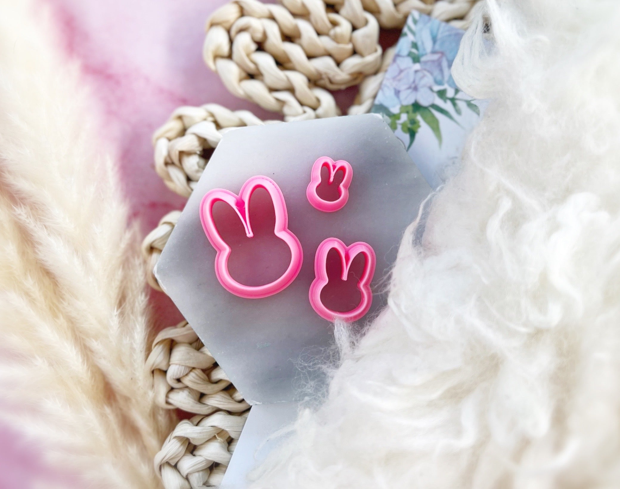Polymer clay discount easter earrings