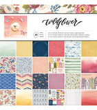 American Crafts 12x12" Wildflower Paper Pad