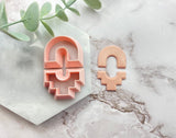 Arc Aztec Set I Shaped Polymer Clay Cutter | Fondant Cutter | Cookie Cutter