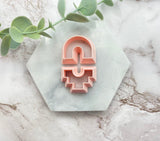 Arc Aztec Set I Shaped Polymer Clay Cutter | Fondant Cutter | Cookie Cutter