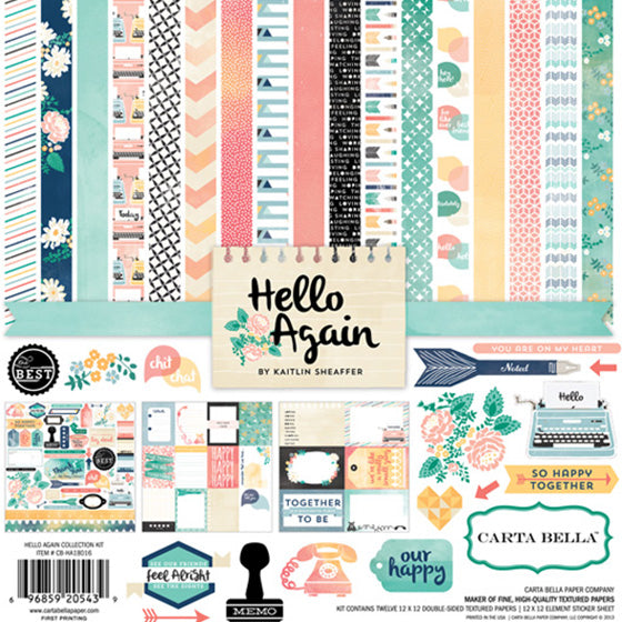 Echo Park Hello Again Collection Kit