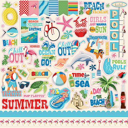 Echo Park  Summer Splash Collection Kit