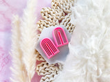 Long 3 Layer U Shaped Polymer Clay Cutter | Fondant Cutter | Cookie Cutter