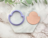 Circle / Half Circle Shaped Polymer Clay Cutter | Fondant Cutter | Cookie Cutter