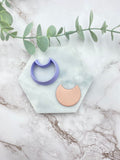 Crescent Moon Shaped Polymer Clay Cutter | Fondant Cutter | Cookie Cutter