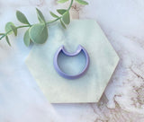 Crescent Moon Shaped Polymer Clay Cutter | Fondant Cutter | Cookie Cutter