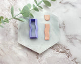 Curvy Line Shaped Polymer Clay Cutter | Fondant Cutter | Cookie Cutter