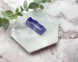 Curvy Line Shaped Polymer Clay Cutter | Fondant Cutter | Cookie Cutter