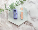 Curvy Line Shaped Polymer Clay Cutter | Fondant Cutter | Cookie Cutter