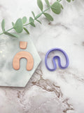 Curvy U Shaped Polymer Clay Cutter | Fondant Cutter | Cookie Cutter