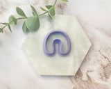 Curvy U Shaped Polymer Clay Cutter | Fondant Cutter | Cookie Cutter