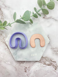 Curvy U Shaped Polymer Clay Cutter | Fondant Cutter | Cookie Cutter