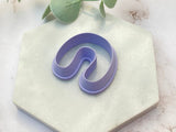 Curvy U Shaped Polymer Clay Cutter | Fondant Cutter | Cookie Cutter