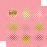 Echo Park Dots & Stripes Gold Foil Collection Kit