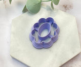 Floral Shaped Polymer Clay Cutter | Fondant Cutter | Cookie Cutter