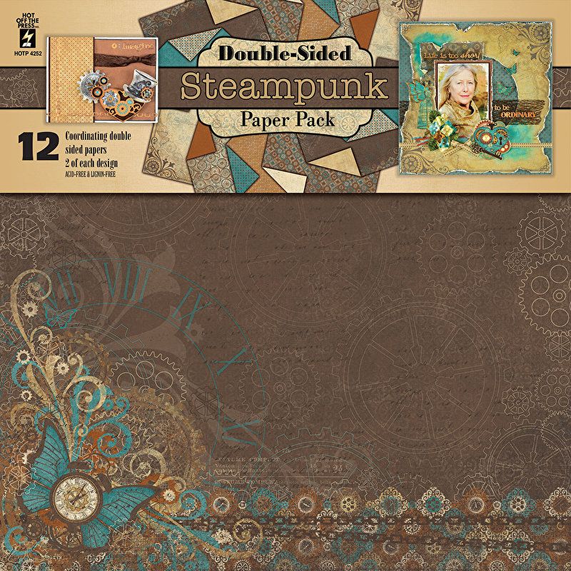 HOTP Steampunk Paper Pack