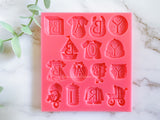 Fondant Molds Cake Mould Silicone Chocolate Candy, Soap, UV Resin & Epoxy Resin Jewelry Making Baby