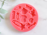 Fondant Molds Cake Mould Silicone Chocolate Candy, Soap, UV Resin & Epoxy Resin Jewelry Makinaby Boy