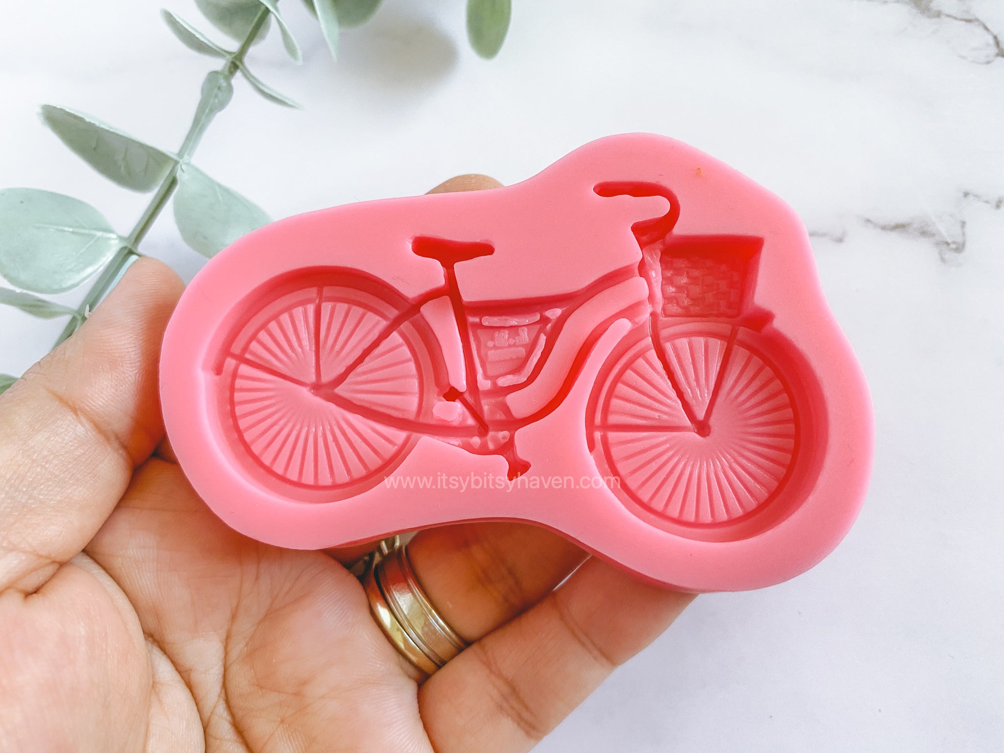 Fondant Molds Cake Mould Silicone Chocolate Candy, Soap, UV Resin & Epoxy Resin Jewelry Making Bicycle
