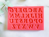 Fondant Molds Cake Mould Silicone Chocolate Candy, Soap, UV Resin & Epoxy Resin Jewelry Making Alphabet Letters