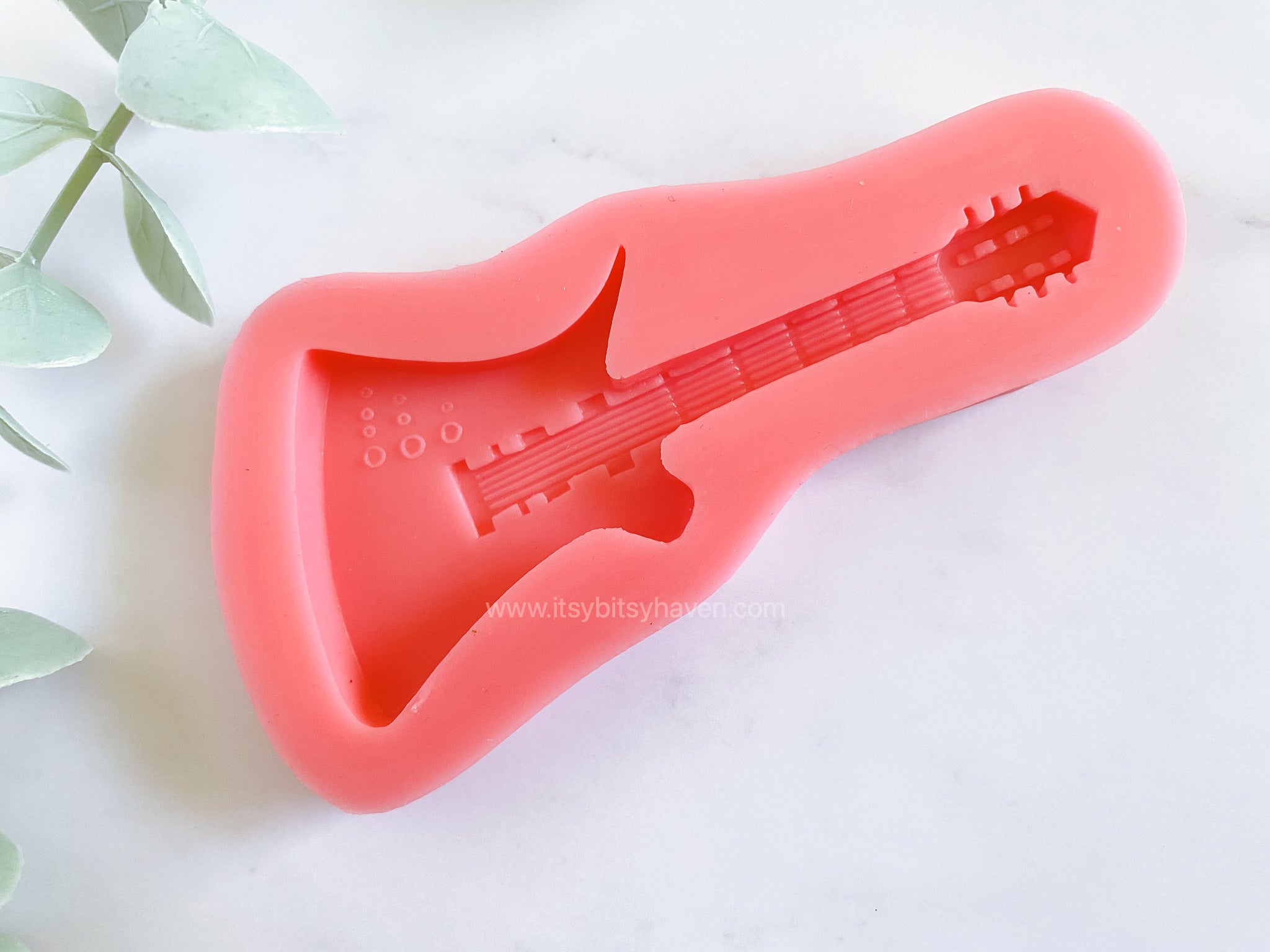 Fondant Molds Cake Mould Silicone Chocolate Candy, Soap, UV Resin & Epoxy Resin Jewelry Making Music Electric Guitar