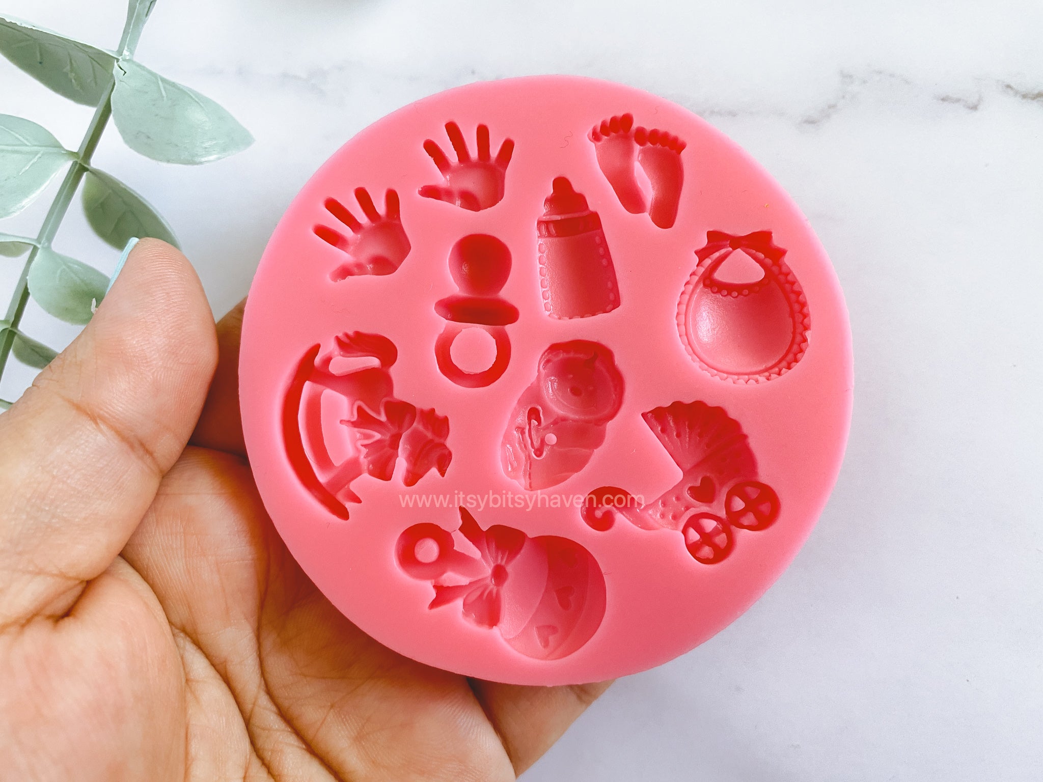 Fondant Molds Cake Mould Silicone Chocolate Candy, Soap, UV Resin & Epoxy Resin Jewelry Making Baby Toys