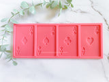 Fondant Molds Cake Mould Silicone Chocolate Candy, Soap, UV Resin & Epoxy Resin Jewelry Making Poker Cards