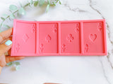 Fondant Molds Cake Mould Silicone Chocolate Candy, Soap, UV Resin & Epoxy Resin Jewelry Making Poker Cards