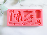 Fondant Molds Cake Mould Silicone Chocolate Candy, Soap, UV Resin & Epoxy Resin Jewelry Making Paint