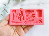 Fondant Molds Cake Mould Silicone Chocolate Candy, Soap, UV Resin & Epoxy Resin Jewelry Making Paint