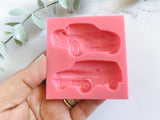 Fondant Molds Cake Mould Silicone Chocolate Candy, Soap, UV Resin & Epoxy Resin Jewelry Making Cars