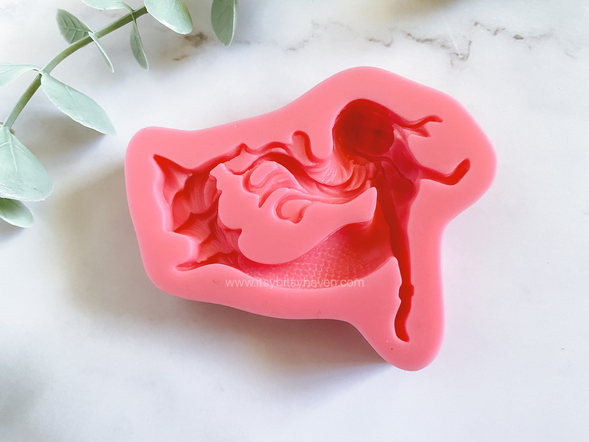 Fondant Molds Cake Mould Silicone Chocolate Candy, Soap, UV Resin & Epoxy Resin Jewelry Making Mermaid