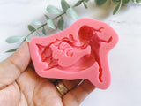 Fondant Molds Cake Mould Silicone Chocolate Candy, Soap, UV Resin & Epoxy Resin Jewelry Making Mermaid